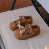 Zapatos Birkenstock para niñas, nuevos estilos de otoño, zapatos para niñas, zapatos para bebé, zapatos de cuero estilo princesa, zapatos sencillos para combinar con vestidos, zapatos pequeños de otoño