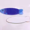 Patches de Peixe Rombus de Acrílico Fofos de Desenho Animado Material para Acessórios de Cabelo DIY Grampo de Cabelo Acessórios Clipe para Franja Lateral