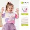 [100% Algodón] Camiseta Infantil Dudu 2026 Verano Nuevo Estilo Tops para Niños Ropa de Verano Ropa de Bebé de Manga Corta