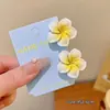 Nova série doce de frangipani acessórios de cabelo super fada presilha de flor corda de cabelo para rabo de cavalo franja presilha para cabelo quebrado