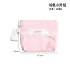 En Stock de Fábrica Estilo Ins Inspirado en Chanel Cartera para Monedas de Encaje para Auriculares Almacenamiento de Maquillaje Bolsa de Cosméticos para Niñas, Portátil y Conveniente