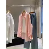 Camisa de lino blanca estilo francés para mujer, de verano, fina, holgada, elegante, estilo antiguo, de alta gama, de algodón y lino, con protección solar.