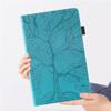 Capa Protetora Aplicável para iPad 10.2/10.5 Mini 345/T500/Fire HD 8 Capa para Tablet com Relevo Árvore da Vida
