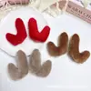 Cuernos de Peluche Navideños Accesorios para Joyería DIY Diadema Sombrero Zapatos Calcetines Bolsas Accesorios de Ropa Decoración Estéreo para Orejas