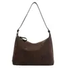 Bolsa Tote Casual Grande Capacidade Feminina Inverno 2024 Nova Bolsa Simples de Ombro Bolsa de Ombro de Alta Qualidade