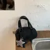 Moda Primaveral Transfronteriza 2026 Versátil Retro Boston Almohada Bolso Bandolera Bolso de Mano Elegante Bolso Estilo Coreano
