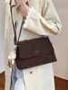 Bolso de Hombro Retro con Cadena para Mujer 2026 Otoño e Invierno Nueva Moda Versátil para el Trabajo Bolso Sobre de Gran Capacidad Bolso Cruzado de Moda