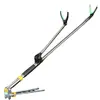 Suporte de Aço Inoxidável Acessórios de Pesca Suporte de Torre Plugue de Solo Portátil Ajustável Telescópico Cabeça Luminosa Suporte de Torre