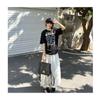 Camiseta de Manga Corta Estampada Trendy Chic Lazy Ropa para Hombre y Mujer Algodón Camiseta de Manga Corta para Mujer Estilo Japonés Hermosa