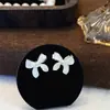 Exquisitos pendientes de perla azul degradado ultra brillantes para mujer, nuevo modelo 2026, lujo ligero, alta gama, nicho, pendientes de diseño elegante