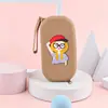 Bolsa cruzada de silicona creativa y linda para productos al contado transfronterizos, bolsa de almacenamiento con cremallera, venta al por mayor, cruzada portátil, funda para teléfono DIY