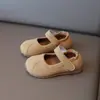 Zapatos de princesa para niñas 2025 primavera nuevos zapatos de cuero para bebé dopamina zapatos para niños zapatos Mary Jane versión coreana zapatos individuales