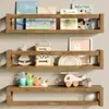 Prateleira de Parede Cruzada para Sala de Estar Prateleira de Uma Palavra Armazenamento Estante de Livros Decoração de Parede Prateleira de Armazenamento de Parede Rack de Armazenamento de Parede