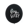 Balão de Revelação de Gênero Redondo de 36 polegadas Transfronteiriço Menino ou Menina Decoração de Festa de Bebê Balão de Revelação de Gênero