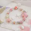 Pulseira de Cerâmica com Design Exclusivo, Sensação de Luxo, Doce e Versátil, Artística, Simples, Fresca, Pulseira da Série Oceano para Mulheres