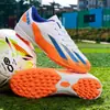 Zapatos de Fútbol Nuevos Transfronterizos para Hombres y Mujeres con Tacos y Clavos Rotos, Zapatos Profesionales de Entrenamiento para Competición para Adolescentes, Estudiantes de Primaria y Secundaria y Niños