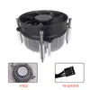 Cooler de CPU para 12ª e 13ª Gerações Plataforma 1155 1700 Iluminação RGB Cooler de CPU com Núcleo de Cobre para Computador de Mesa