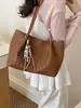 Bolso tote de nicho transfronterizo para mujer, nueva colección otoño 2026, bolso de hombro elegante y sofisticado con diseño tipo cesta