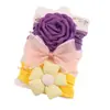 Accesorios para el Cabello de Bebé Nuevos Transfronterizos, Diademas de Princesa Lindas, Bandas Elásticas Suaves de Nylon Protectoras para la Fontanela, Accesorios para el Cabello de Niñas al por Mayor