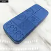 Estuche Cuadrado Grande para Gafas con Esquinas Redondeadas, Piel, Estuche para Gafas con Placa de Acero Hierro Resistente a la Presión, Adecuado para Gafas de Prescripción y Gafas de Sol