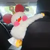 Porta-Lenços para Carro Criativo Fofo Pet Pendurado Caixa de Lenços para Carro Urso de Pelúcia Cartoon Porta-Lenços para Banco Traseiro do Carro