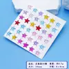 Pegatinas de diamantes acrílicos transfronterizas para decoración 3D DIY infantil, pegatinas de diamantes redondas y con forma de corazón de 12 mm al por mayor
