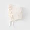 Gorro para Bebé y Niño Pequeño para Niñas, Algodón Clase A, Estilo Primavera y Otoño, Talla Única, Adecuado para Sesiones de Fotos de Primer Mes, Serie Brisa de los Campos Elíseos, Ropa a Juego