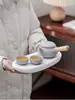 Conjunto de Chá Hotel Todas as Estações 2.0 Conjunto de Chá Lazer Moderno Escritório Estilo Japonês Viagem Uso Doméstico Simples Bandeja de Chá Kung Fu