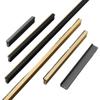 Manija Extendida para Puerta de Gabinete Superior al por Mayor Oro Negro Lujo Ligero Minimalista Gabinete Armario Manija Extra Larga Una Puerta hasta Arriba