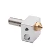 Accesorios MK10 Boquilla de Garganta Fundición Rápida Bloque de Calentamiento de Aluminio Kit de Impresora 3D M7 Hilo Piezas Metálicas del Extrusor