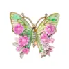 Nuevo Broche Corsage de Mariposa Pintado con Esmalte, Elegante, de Alta Gama, Lujo Accesible, Versátil, Pin de Moda de Alta Gama, Accesorios para Mujer