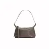 Bolsas tejidas a mano populares para mujer, Bolsos de mano modernos, sencillos y versátiles, Bolsos de hombro de nicho de alta gama, Bolsos de axila