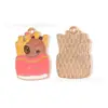 Goteo de Aceite Dibujo Animado Animal Capibara Colgante DIY Accesorios Llavero Collar Cadena de Teléfono Adorno Colgante