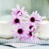 Fornecimento por atacado de flores artificiais flor de plástico flor de seda flor artificial artístico margarida fresca flor falsa girassol camomila