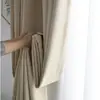 Cortina de tela negra de alta precisión, cortina de sombreado de color sólido, cortina de ingeniería directa, acabado mate de doble cara engrosado.
