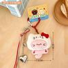 Pingente Chaveiro de Gatinho de Pelúcia Fofo Original Tengyi Decoração Versátil Feminina para Mochila Pingente de Boneca Criativa