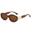 Nueva Moda Marco Cuadrado Ovalado Simple Europeo y Americano Muestra Lujo Ligero Gafas de Sol Spice Girls Gafas de Sol Estilo Similar de Celebridad de Internet Ins