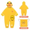 Compra Grupal de Jardín de Infancia recomienda Nuevo Impermeable Enterizo para Niños 2025 Conveniente para Ir al Baño Impermeable Espeso de Cuerpo Completo