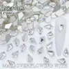 4*6mm Fondo Plano Colorido Flecha Diamante de Cristal Forma Especial Joyas para Uñas Accesorios Diamante para Uñas Portátil Material al por Mayor