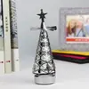 Venta al por mayor de fábrica Amazon INS Celebridad de Internet Árbol de vela aromática navideña Flujo de aire Árbol Portavelas Giratorio Linterna