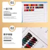 Tablero de Muestra de Color de Uñas con Tarjetas de Color de Esmalte en Gel Incrustadas, Tarjeta de Muestra Acrílica, Libro de Exhibición para Salón de Uñas, Folleto de Exhibición