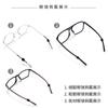 Accesorios para Gafas Blancas Grandes Metal Gafas Pata Fina Mangas Antideslizantes Fijas Pequeñas Ovaladas Redondas Sólidas Orejeras Antideslizantes Gafas
