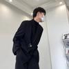 Chaqueta de traje con alfileres metálicos originales de nicho para hombre, traje informal de primavera de alta calidad, marca de moda blanca