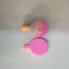 Comida y Juego Piruleta Degradada Helado Parche de Resina Accesorios para el Cabello diy Goma Elástica Pegamento en Crema Material para Funda de Teléfono Móvil