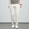 Nuevos Jeans de Verano 2026 para Hombre, Holgados, Pierna Recta, Cortos, Versátiles para el Uso Diario, de Alto Nivel, de Negocios, Elásticos