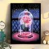 Pintura de diamantes hecha a mano DIY bordado de diamantes paisaje bosque lago versión coreana 5D con marco Amazon lote de fábrica ventas directas