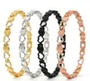 Joias de moda quentes transfronteiriças atacado senhoras amam pulseira de saúde magnética pulseira de pedra criativa