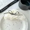 Grampo de Cabelo para Mulheres, Grampo de Rede com Laço Plissado Estilo Coreano para Adultos, Grampo de Cabelo Elegante de Alta Qualidade, Grampo de Cabelo Não Danifica, Personalização