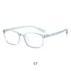 Gafas Adelgazantes de Moda Hechas en Fábrica, Marco Grande, Disponibles, Gafas sin Graduación Anti-Luz Azul, Se Pueden Personalizar con Lentes Graduados, Aspecto de Alta Gama, Versátiles