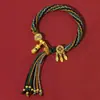 Joias Estilo Chinês Novo, Pulseiras Estilo Xizang, Pulseiras de Reencarnação Artesanais de Alta Qualidade Estilo Étnico, Joias Culturais Xizang Thangka